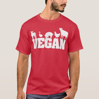 T-shirt Végétarien vintage Funny Végétarien Rétro Végétan 