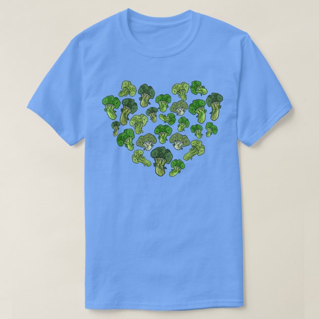 T-shirt Végétarienne à base de Plante pour femmes Broccoli (Design devant)