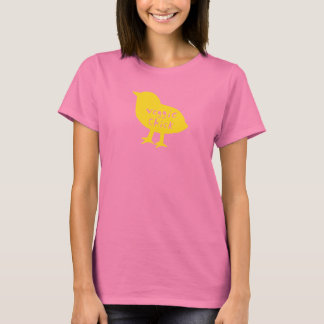 T-shirt Veggie Chick Camo Tee (Jaune)