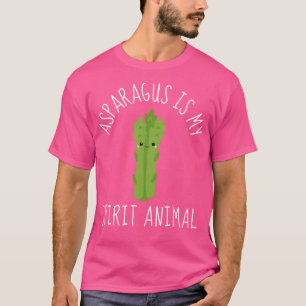 T-shirt Veggie Vibes Asperges Mon Esprit Animal