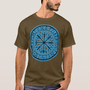 T-shirt Vegvisir Runes Anciennes Compas Du Viking 1