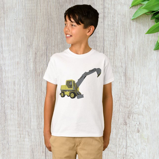 T-shirt Véhicule de construction (Créateur téléchargé)