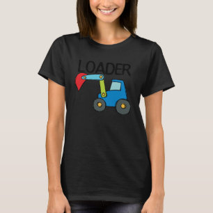 T-shirt Véhicule de construction de chargeur