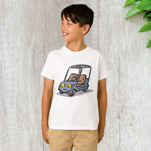 T-shirt Véhicule de sport amusant pour chariot de golf