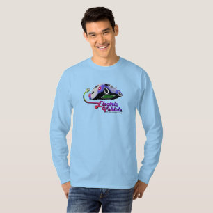 T-shirt Véhicule électrique futur Manches longues pour h