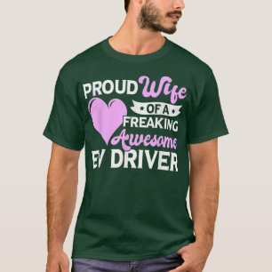 T-shirt Véhicule électrique voiture électrique conducteur 