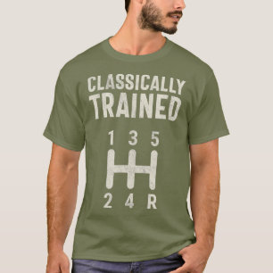 T-shirt Véhicule manuel de conducteur d'autocollant de fo