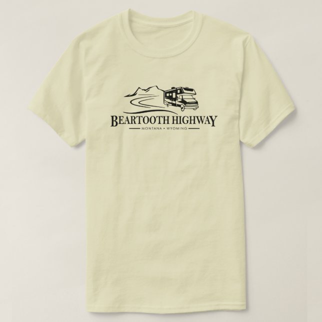 T-shirt Véhicule récréatif Beartooth Highway (Design devant)