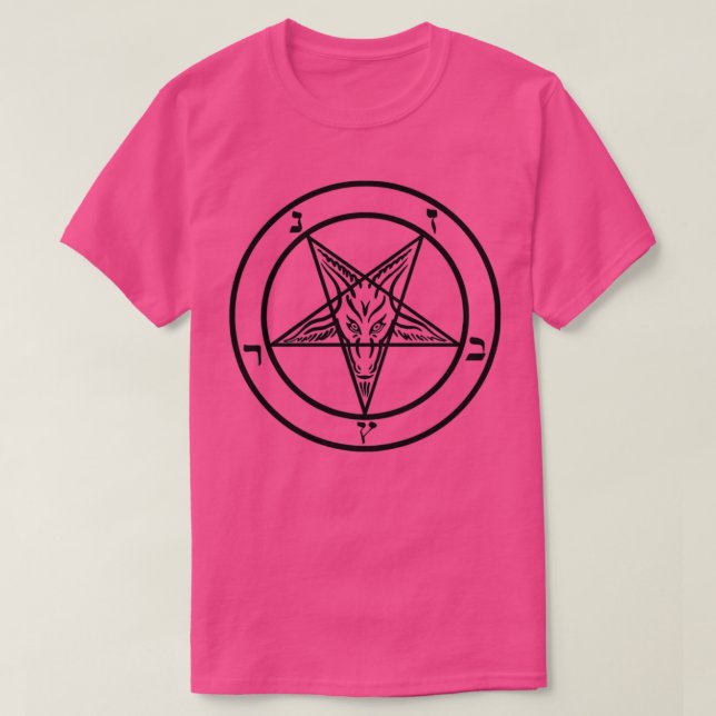 T-shirt Veille de Baphomet  (Design devant)