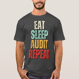 T-shirt Veille de l'alimentation Répétition de l'audit Vei