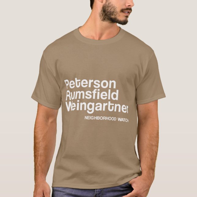 T-shirt Veille de quartier (Devant)