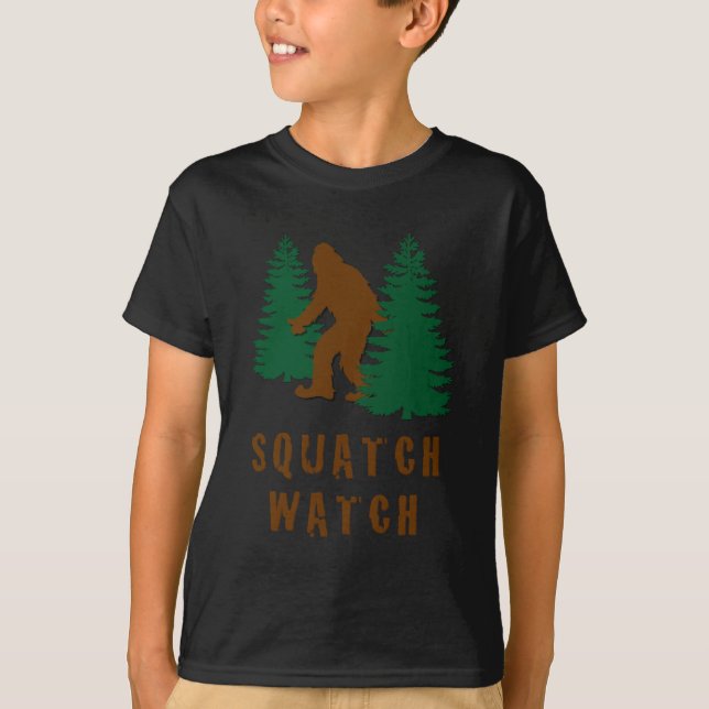 T-shirt Veille de squatch (Devant)