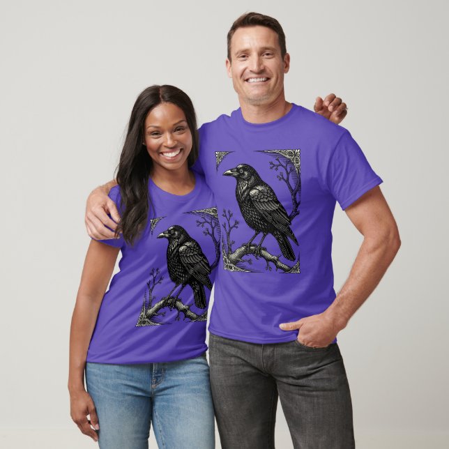 T-shirt Veillée de Minuit Le Perchoir des Corbeaux (Unisexe)
