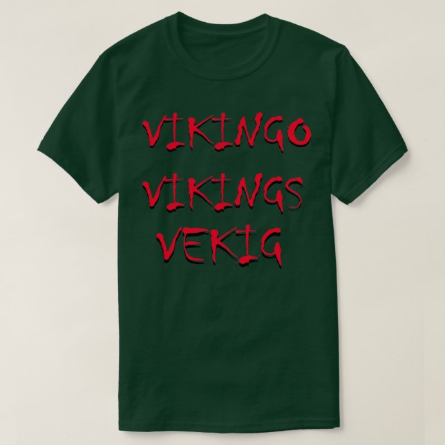 T-shirt Vekig 4 (Design devant)