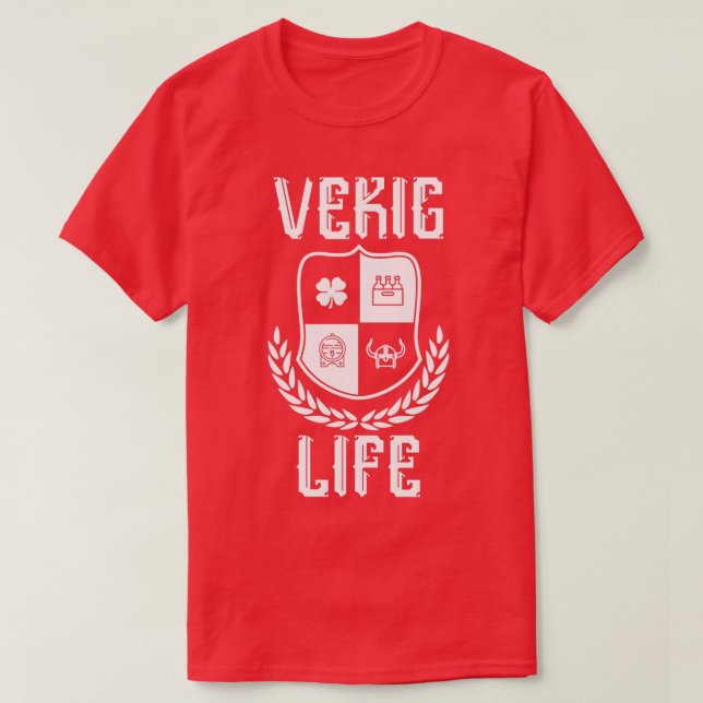 T-shirt Vekig Life (Design devant)