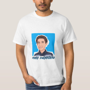 T-shirt vektor Mark Zuckerberg