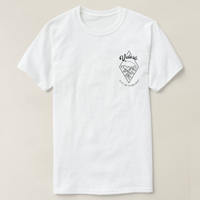 T-shirt Velaris de poche (Design devant)