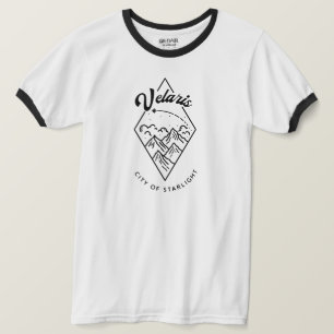 T-shirt Velaris Vintage Ringer Oversized