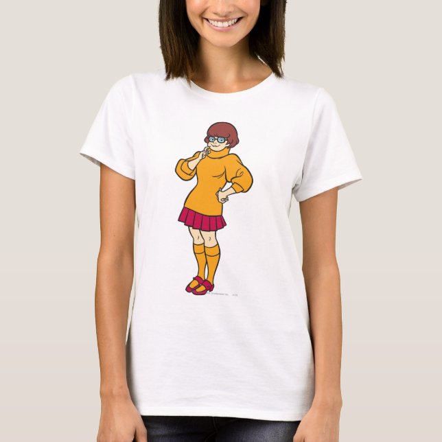 T-shirt Velma Résout Le Coque (Devant)
