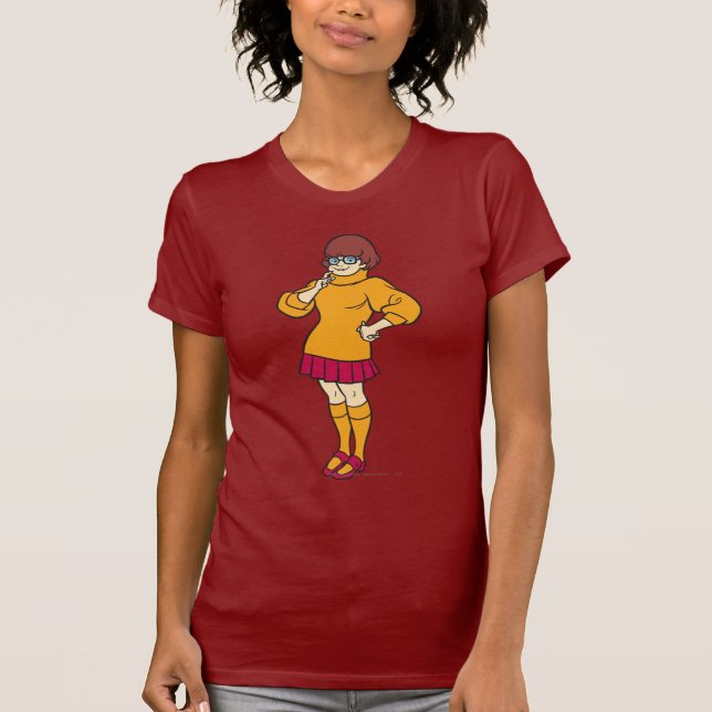 T-shirt Velma Résout Le Coque (Devant)