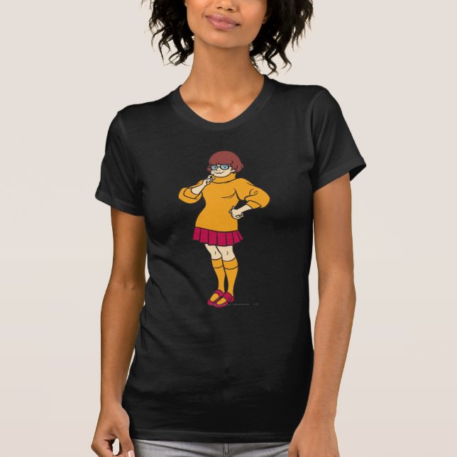 T-shirt Velma Résout Le Coque (Devant)