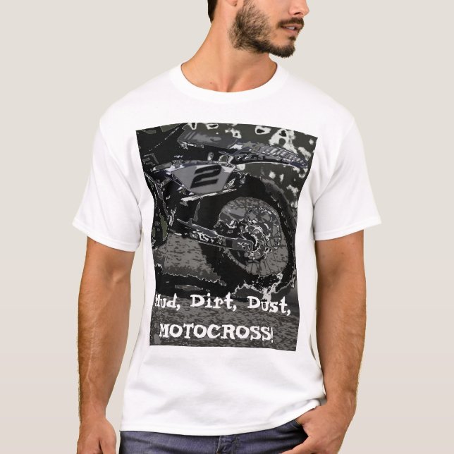 T-shirt Vélo à sec (noir et blanc) (Devant)