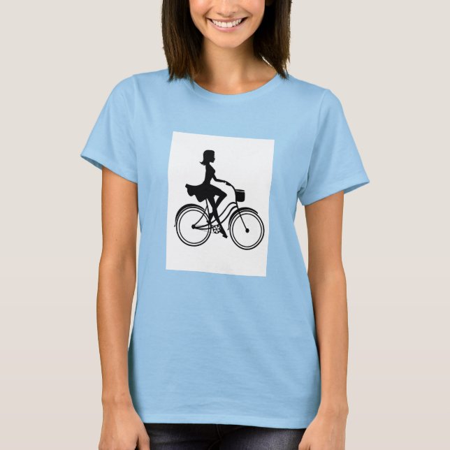 T-shirt Vélo autour (Devant)
