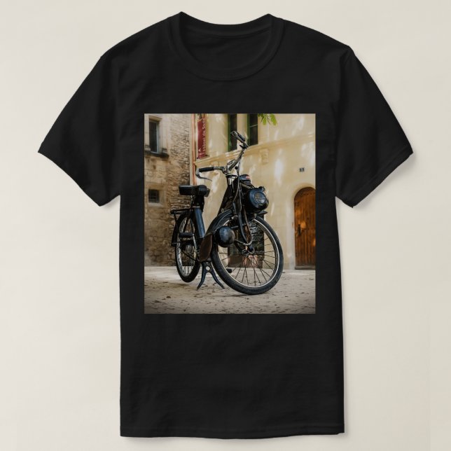 T-shirt Vélo avec moteur auxiliaire Solex (Design devant)