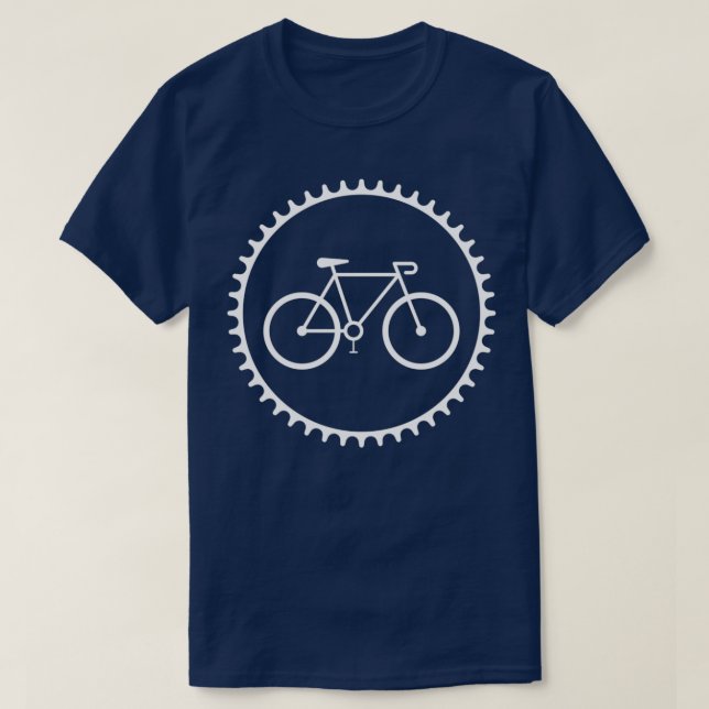 T-shirt Vélo avec un engin (Design devant)
