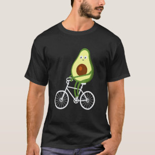 T-shirt Vélo Avocat Biker Guacamole Végétalien