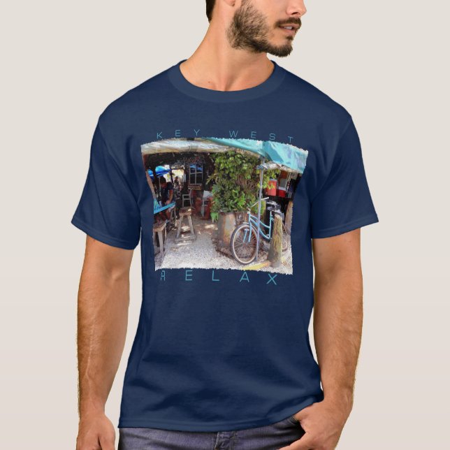 T-shirt Vélo bleu (Devant)