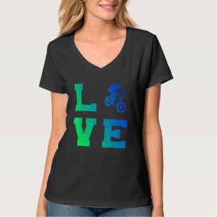 T-shirt Vélo Bmx Bicycle Hommes Bmx Cyclisme Femme