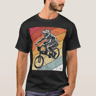 T-shirt Vélo BMX Retro Vintage Freestyle Vélo 1