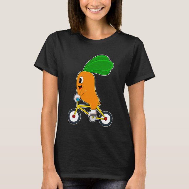 T-shirt Vélo Carotte (Devant)