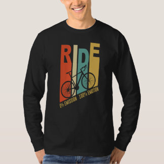 T-shirt vélo cycliste protection de l'environnement