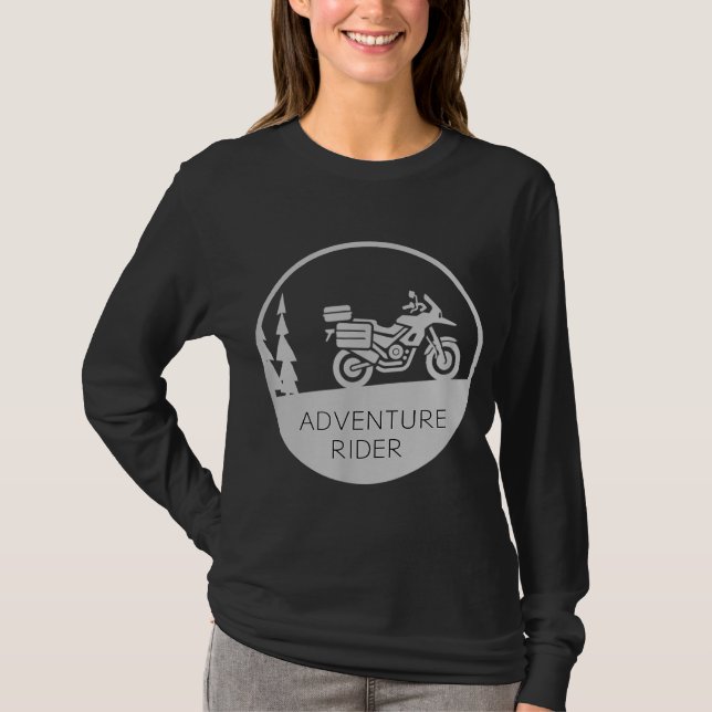 T-shirt Vélo d'aventure (Devant)
