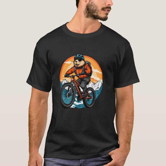 T-shirt Vélo de castor (Devant)