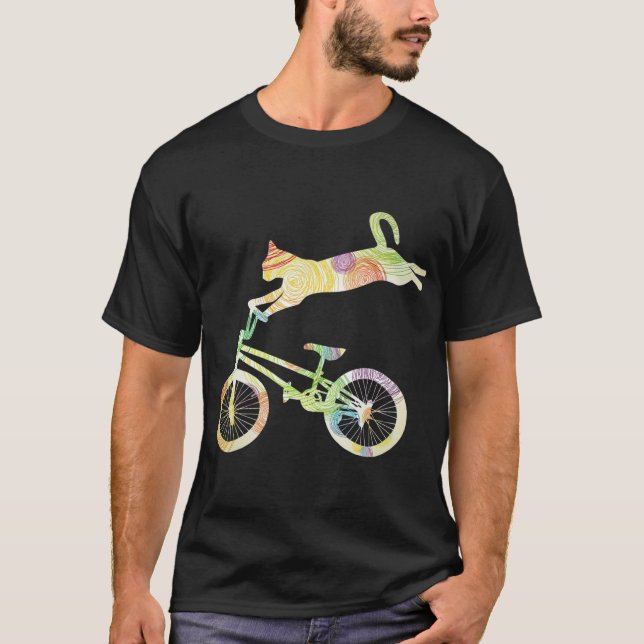 T-shirt Vélo de chat vélo Votre collection cadeaux (Devant)