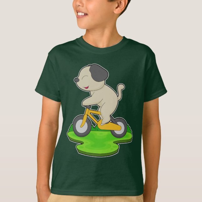 T-shirt Vélo de chien (Devant)