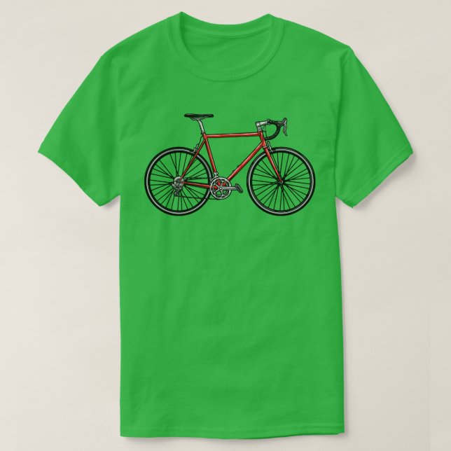 T-shirt Vélo de course (Design devant)