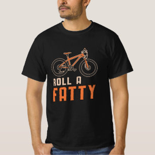 T-shirt Vélo de graisse Faire rouler un Vélo de montagne g