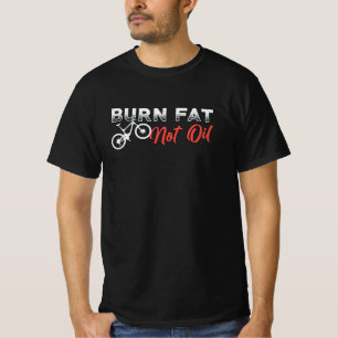 T-shirt Vélo de graisse Gras brûlés Pas Vélo à huile Vélo