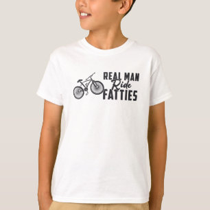 T-shirt Vélo de graisse Vélo Véritable Homme Ride Vélos Vé