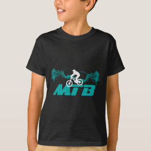 T-shirt Vélo de Montagne - Cadeau de Cycliste de Vtt Downh