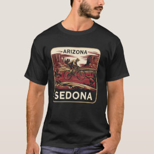 T-shirt Vélo de montagne Sedona Arizona Vélo de montagne A