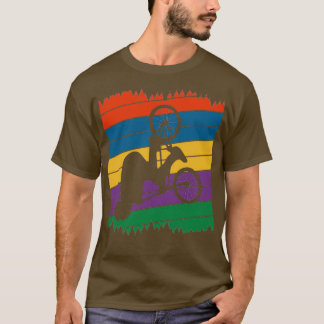 T-shirt Vélo de montagne Vélo de montagne Retro Vélo Vinta