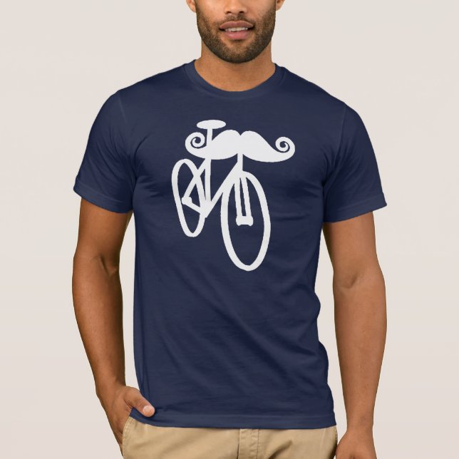 T-shirt Vélo de moustache (Devant)