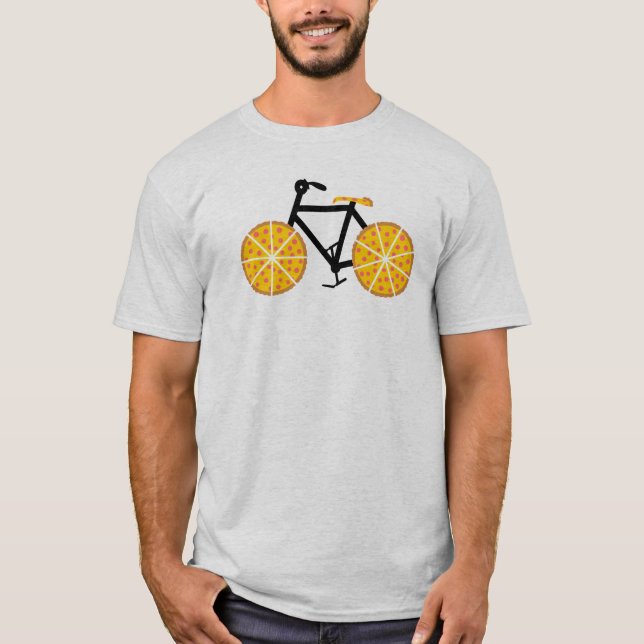 T-shirt Vélo de pizza (Devant)