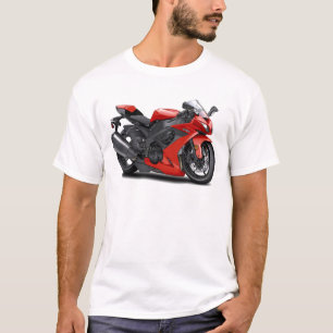 T-shirt Vélo de rouge de Ninja