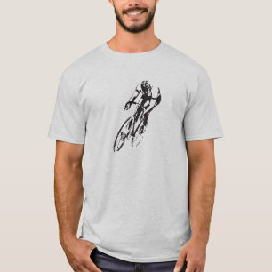 T-shirt Vélo de route emballant l'avant